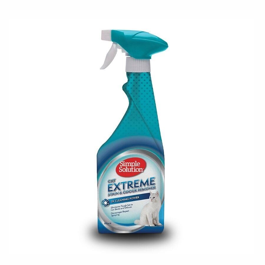 Simple Solution Kediler İçin Extreme 3 Kat Etkili Leke Ve Koku Giderici 500 ML | SRC: Barcode: 10279912195